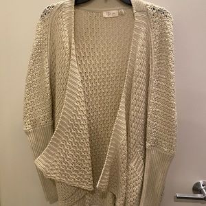 Cream knit cardigan
